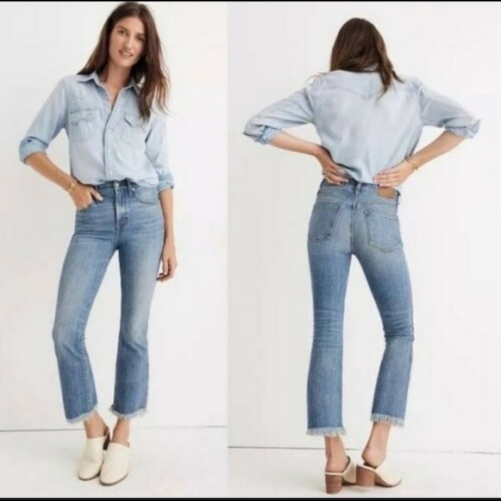 Madewell Cali Demi boot jeans